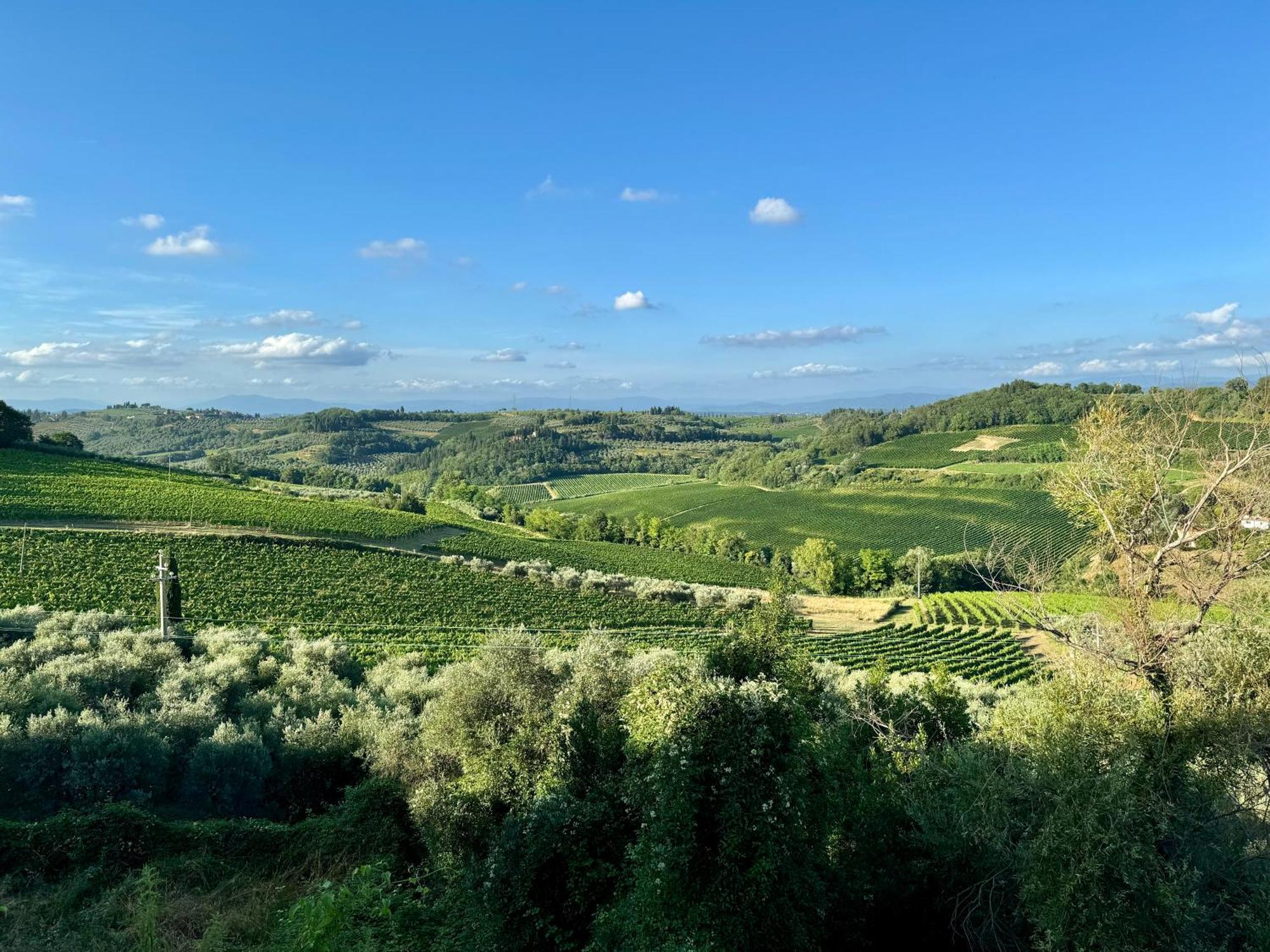 Casa Di Michele Nel Chianti Lägenhet Marcialla Exteriör bild